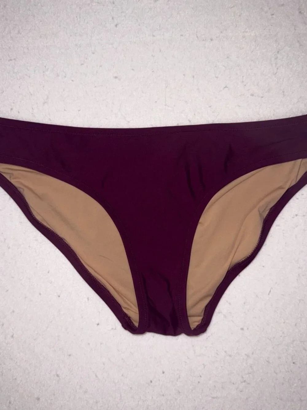 J.Crew Swimsuit Bikini Bottom Size Small Plum Deep Purple Size Small